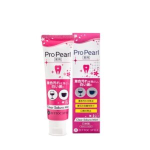 Pro Pearl избелваща паста за зъби Вишна – срещу петна от кафе, вино и цигари, 100 мл