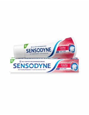 Sensodyne Cavity+Sensitivity – паста за зъби с двойна защита от кариеси и чувствителност, 75 мл