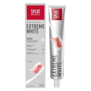 Splat Extreme White – интензивно избелваща паста за зъби с бърз ефект до 2 тона, 75 мл