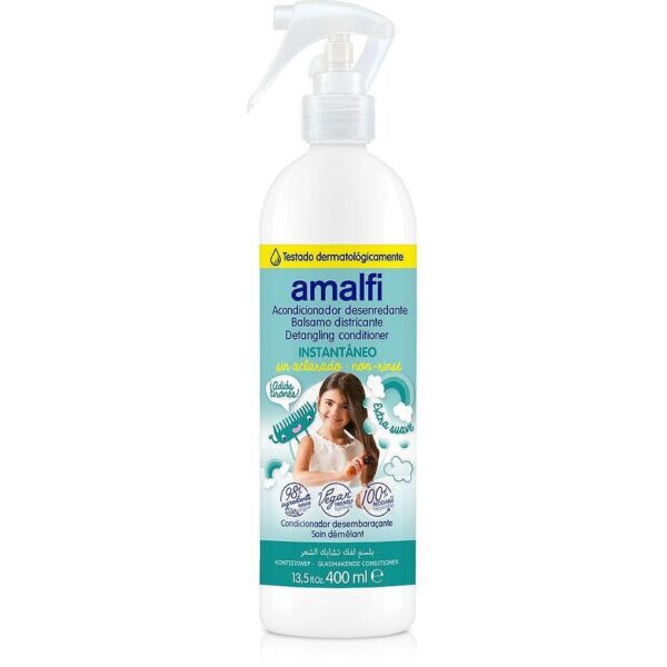 Amalfi Detangling Conditioner – Детски балсам без отмиване за лесно разресване, 400 мл
