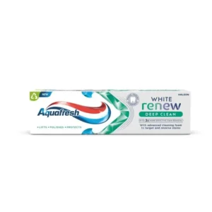 Aquafresh White Renew Deep Clean – избелваща паста за зъби с дълбоко почистване, 75 мл