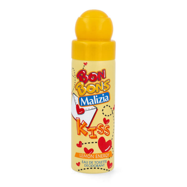 Bon Bons Malizia Kiss Lemon Energy – детски дезодорант с аромат на лимон, 75 мл