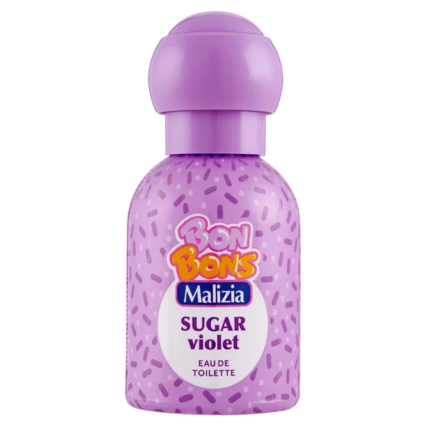 Bon Bons Malizia Sugar Violet – детски тоалетна вода с аромат на виолетки и захарен бонбон, 50 мл