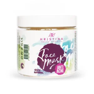 Hristina Cosmetics Face Mask Anti-Acne – натурална маска за лице против акне, 200 мл