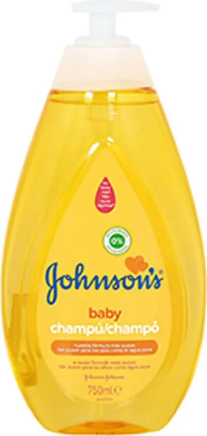 Johnson’s Baby Shampoo – Не дразни очите, идеален за нежна бебешка коса, 750 мл
