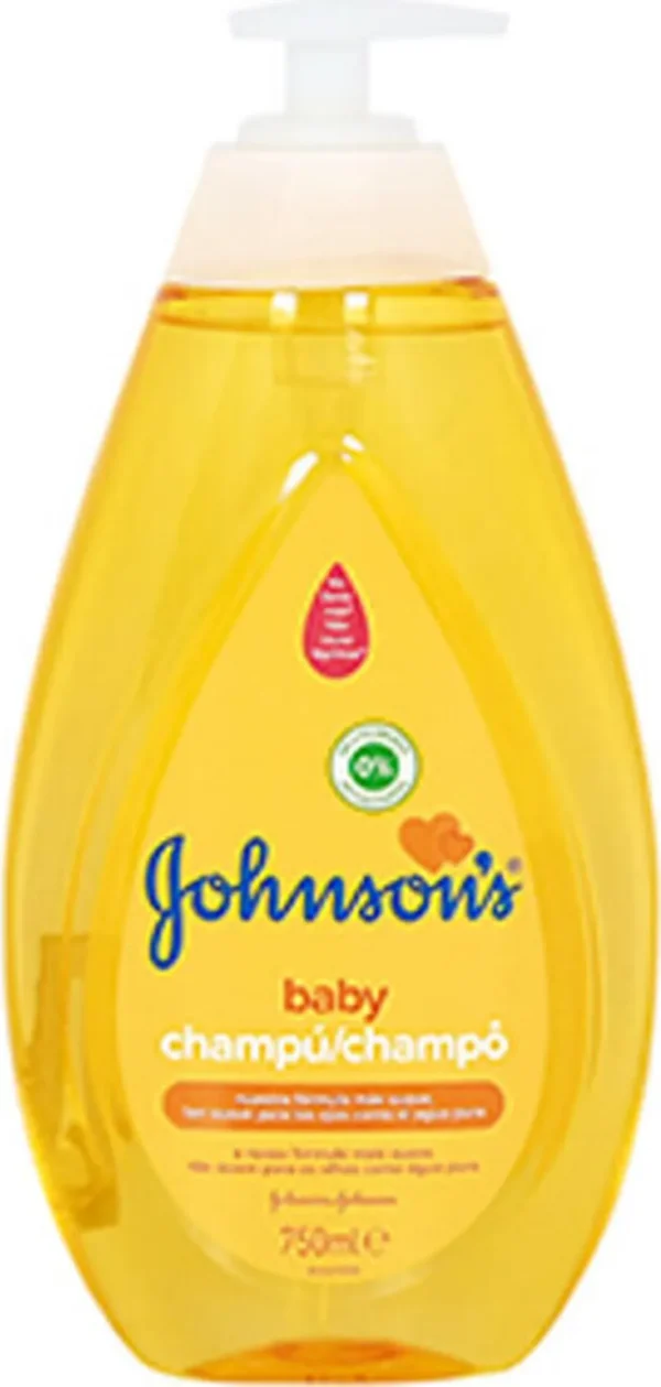 Johnson’s Baby Shampoo – Не дразни очите, идеален за нежна бебешка коса, 750 мл