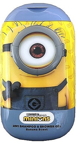 Minions 2в1 – Детски шампоан и душ гел с аромат на банан