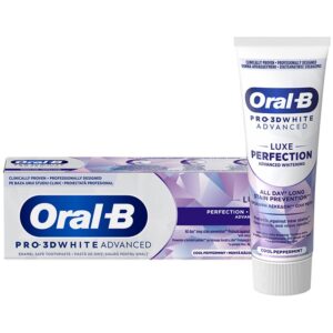 Oral‑B Pro‑3D White Advanced Luxe – премиум избелваща паста за зъби 75 мл