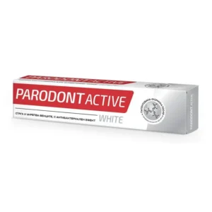 Parodont Active White – избелваща паста с антибактериален ефект, 75 мл