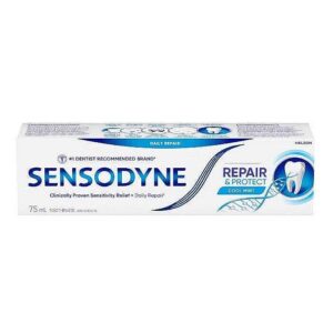 Sensodyne Repair & Protect Cool Mint – паста за зъби за ежедневна регенерация и облекчаване на чувствителност, 75 мл