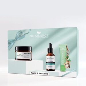 BIOBALANCE Super Plump Set — „Super Plump“ (крем + серум + ключодържател / балсам)