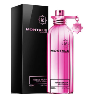 Montale Roses Musk е елегантен и изчистен флорален аромат, който съчетава свежа роза, жасмин и нежен бял мускус в чист, женствен и дълготраен шлейф.