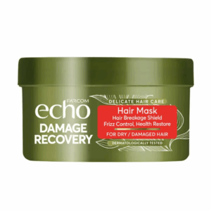 Маска Echo Damage Recovery – буркан с интензивна формула за възстановяване, подхранване и блясък на увредената коса.