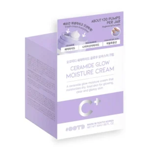 OOTD Ceramide Glow Moisture Cream – буркан с хидратиращ крем за лице, който придава сияние, мекота и здрав вид на кожата.