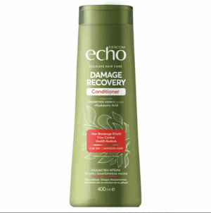 Балсам Echo Damage Recovery – флакон с формула за възстановяване, подхранване и блясък на увредената коса.