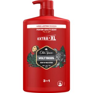 Old Spice Wolfthorn XL душ гел за мъже 1000 мл – 3-в-1 с цитрусов свеж аромат