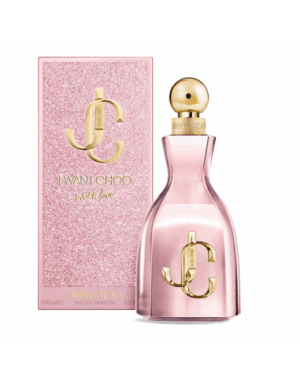 Jimmy Choo I Want Choo With Love дамска парфюмна вода 100 мл – плодовo‑флорален аромат с малини, мандарина, роза, хибискус и ванилия.
