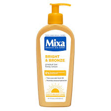 Mixa Bright & Bronze бронзиращ лосион за тяло 250 мл за постепенен тен.