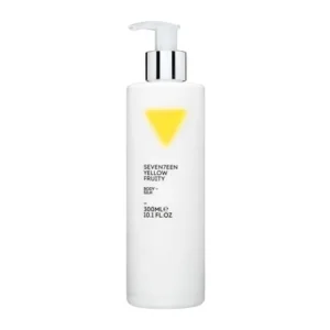 SEVENTEEN YELLOW FRUITY BODY SILK ПАРФЮМЕН ЛОСИОН  С БЛЯСЪК 300МЛ.