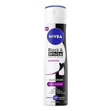 NIVEA BLACK&WHITE INVISIBLE AUTHENTIC ДАМСКИ ДЕОСПРЕЙ 150МЛ.