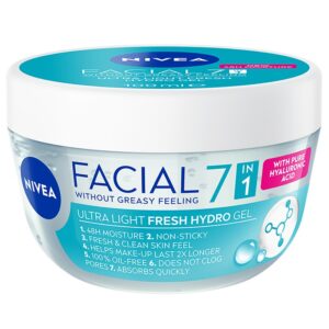 NIVEA FACIAL 7 ХИДРАТИРАЩ ГЕЛ КРЕМ С ХИАЛУРОН 100МЛ. NIVEA FACIAL 7 ХИДРАТИРАЩ ГЕЛ КРЕМ С ХИАЛУРОН 100МЛ.