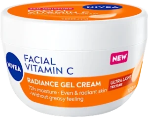 NIVEA FACIAL ОЗАРЯВАЩ ДНЕВЕН ГЕЛ КРЕМ С ВИТАМИН Ц 100МЛ.
