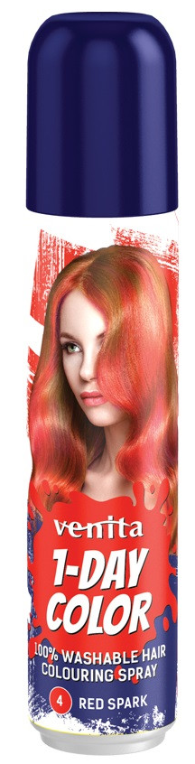 VENITA ЦВЕТЕН СПРЕЙ ЗА КОСА RED SPARK 04